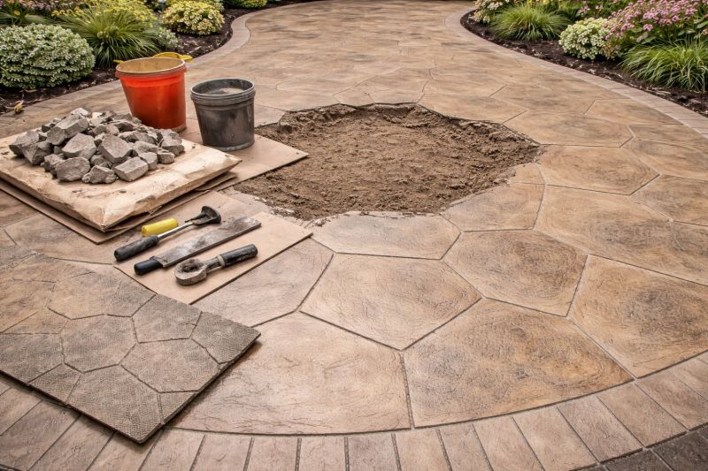 Decorative Concrete Repair in Alpharetta, GA