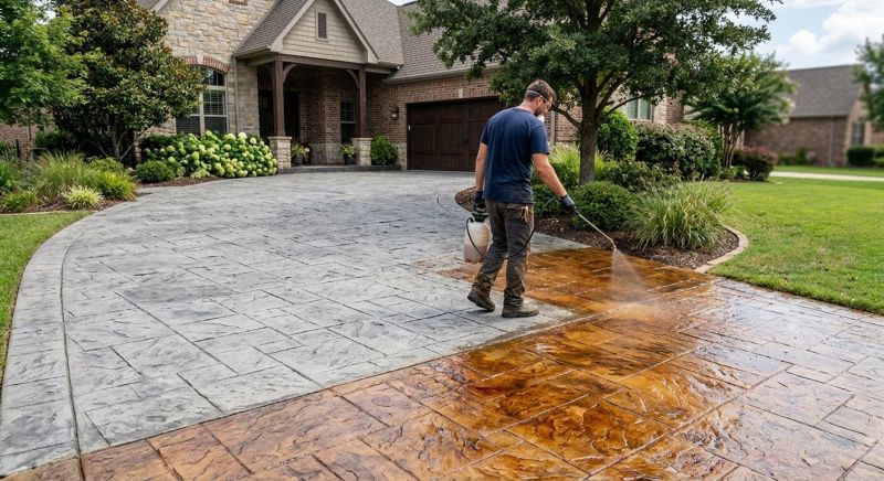 Driveway Acid Washing in Corpus Christi, TX